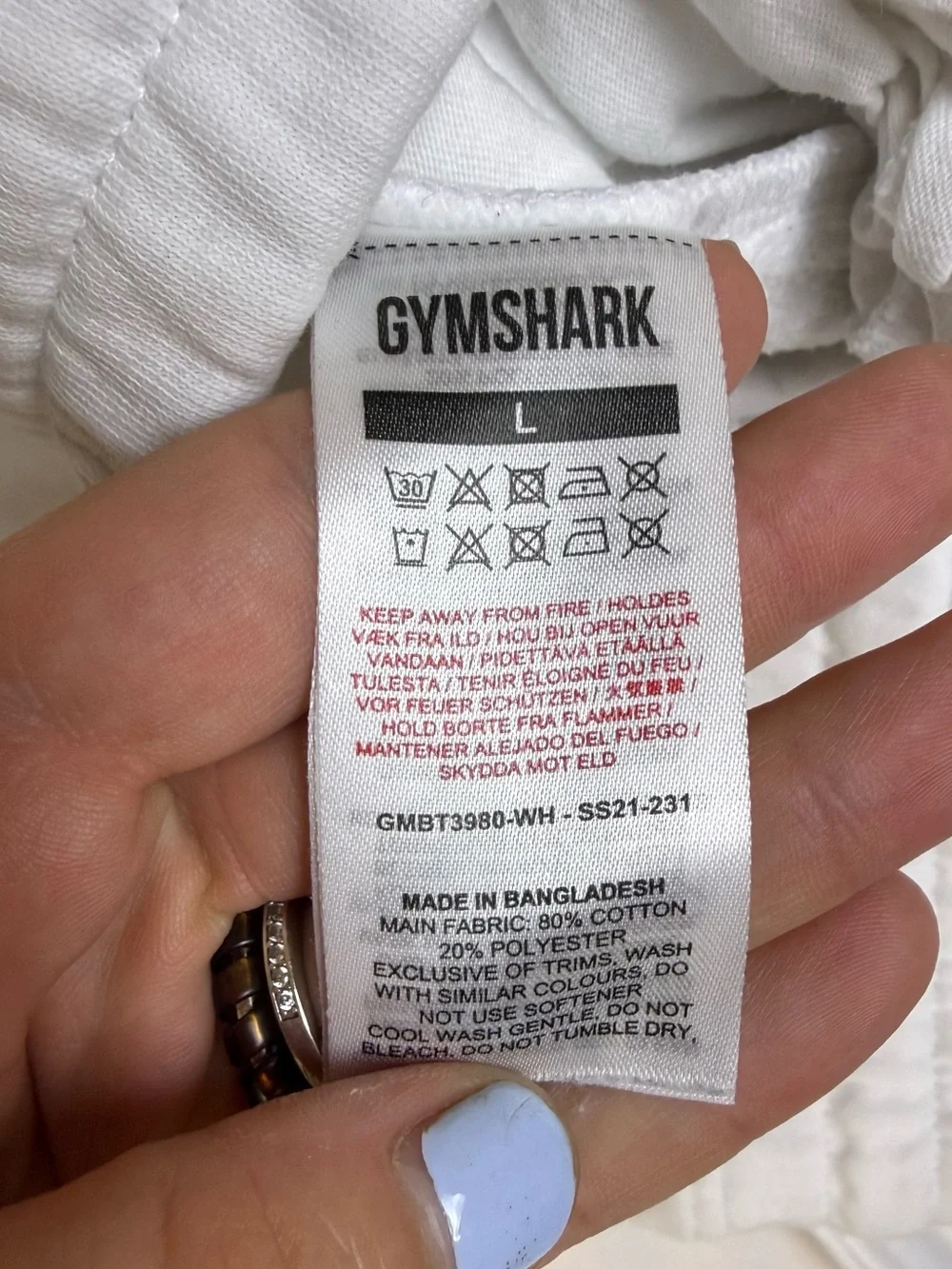 Gymshark fleece jogger